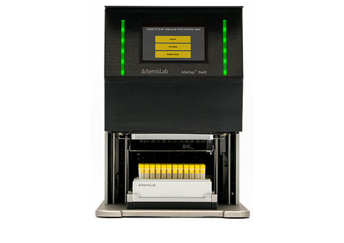 Swift 96 Automated 2D Barcode Tube Decapper For SBS Footprint Racks, With Tube Height Auto Detection